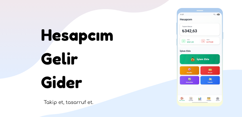 Cüzdanım Mobil Uygulama Arayüzü